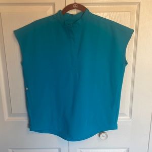 Brand New- FIGS Rafaela Oversized Scrub Top XXS - teal